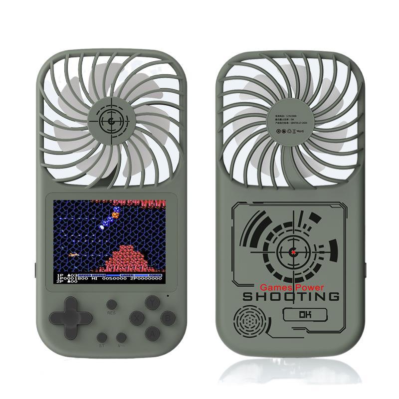 Handheld Game Console Fan – Retro Mini Gaming Player