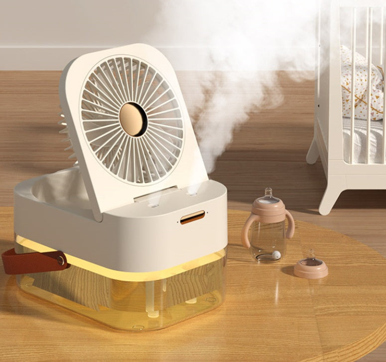 Desktop Air Cooler with Remote Control – green colorway
