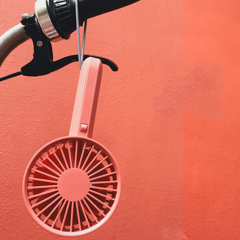 	Portable handheld fan size comparison