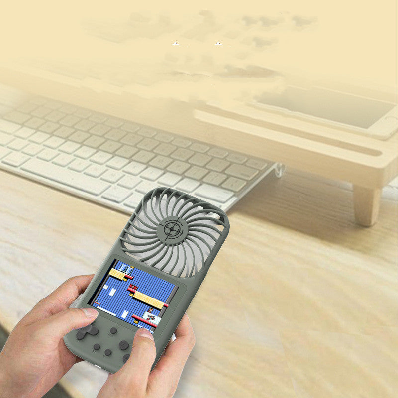 Handheld Game Console Fan – Retro Mini Gaming Player