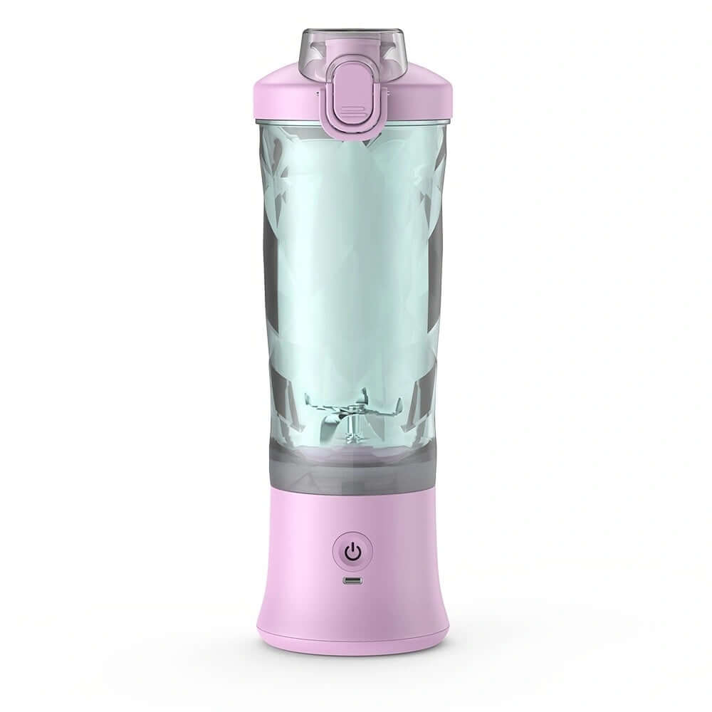 Purple and white portable blender color options