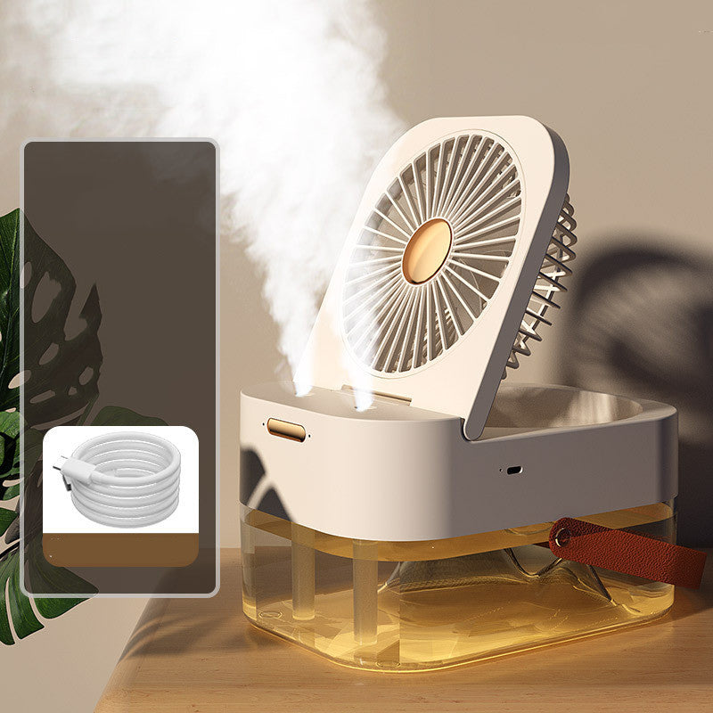 	Desktop Air Cooler with Remote Control – green colorway