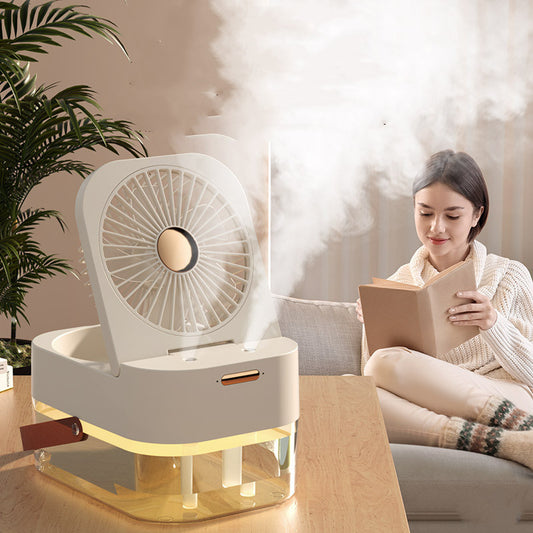	Desktop Air Cooler with Remote Control – green colorway