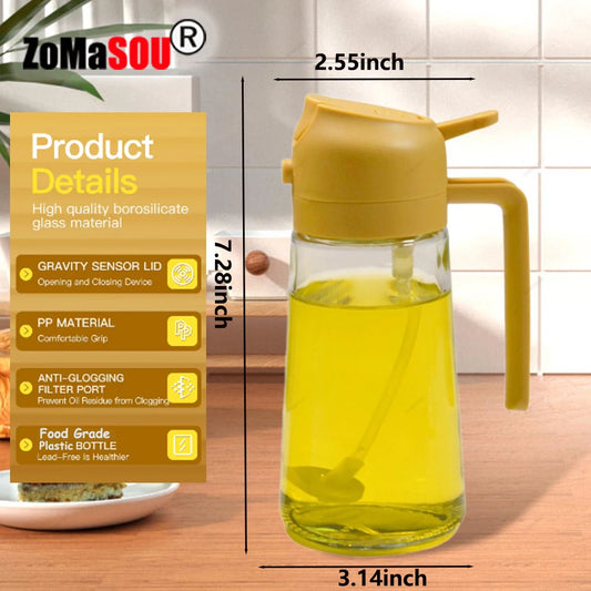 2-in-1 Oil Sprayer & Pourer