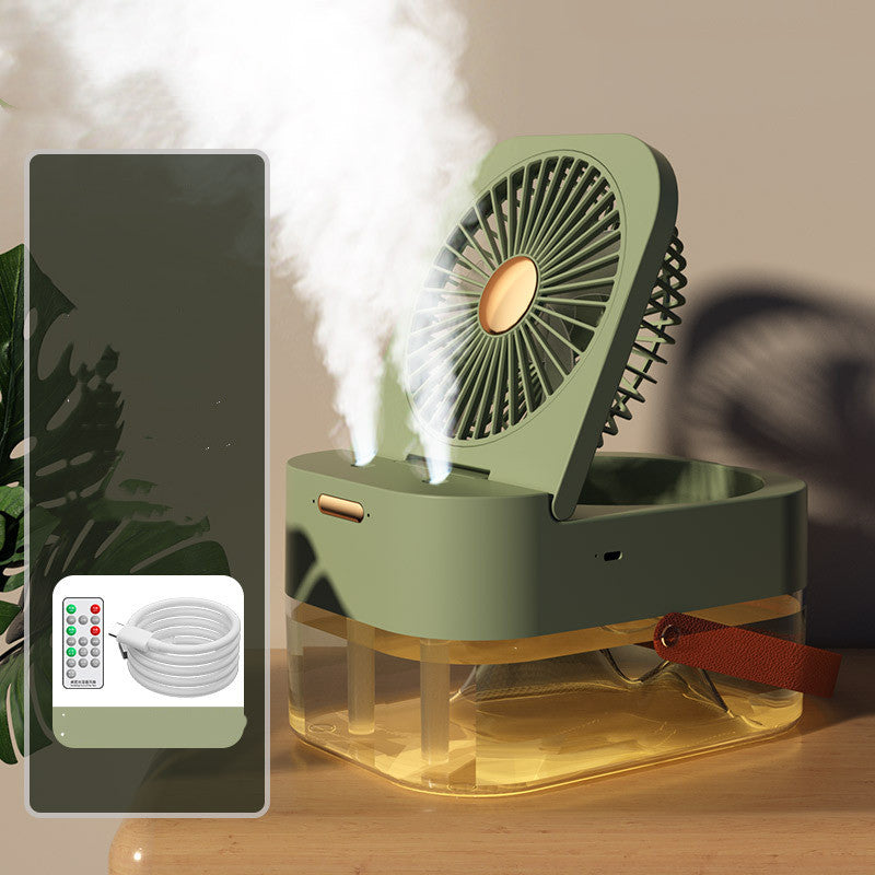 	Desktop Air Cooler with Remote Control – green colorway