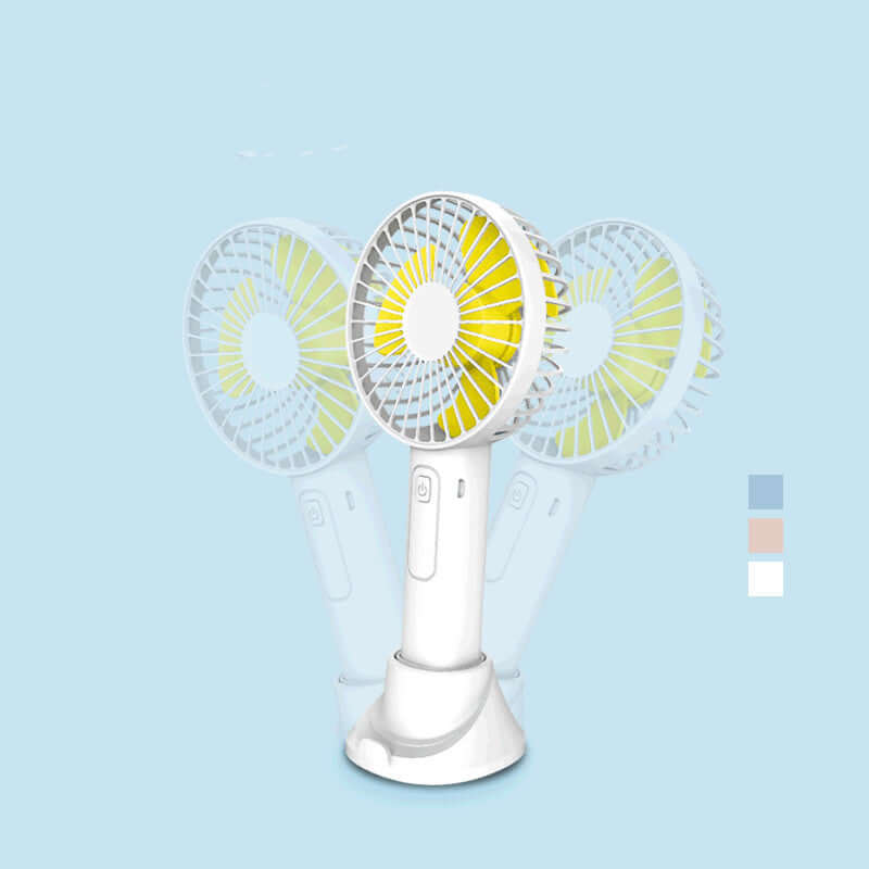 Portable USB mini fan - size dimensions